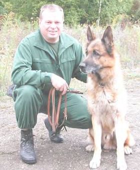 Manfred Florsch�tz mit Quax